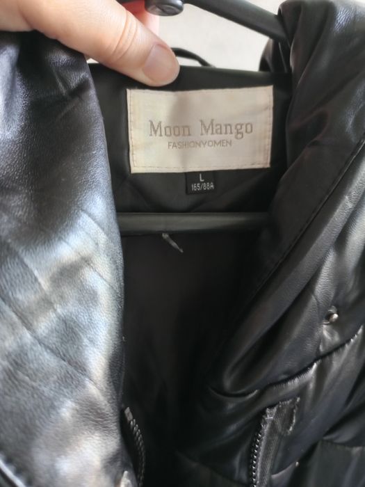 Шкіряна куртка moon Mango розмір M-L