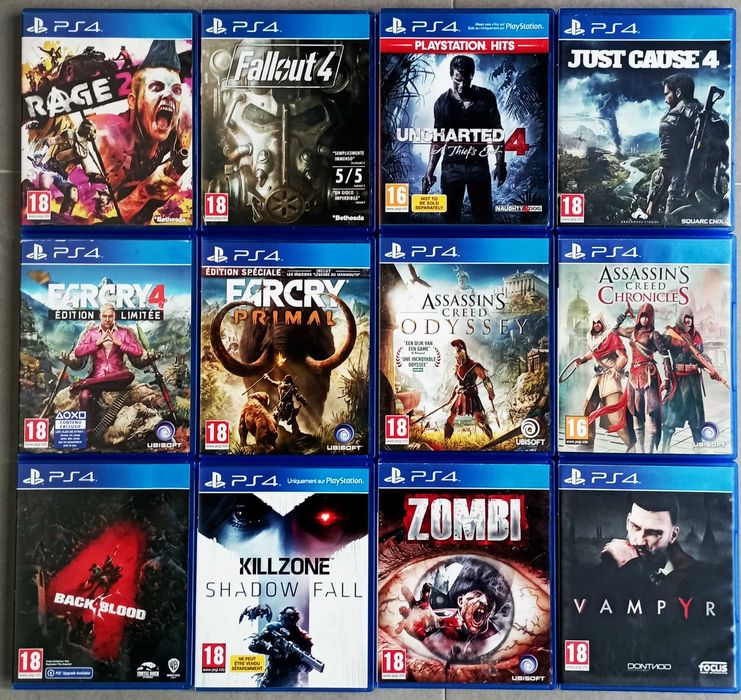 Jogos Playstation 4 (PS4)