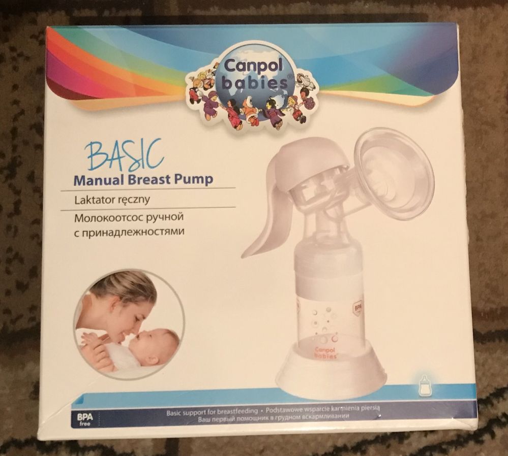 Молоковідсмоктувач Canpol Babies Basic ручного типу