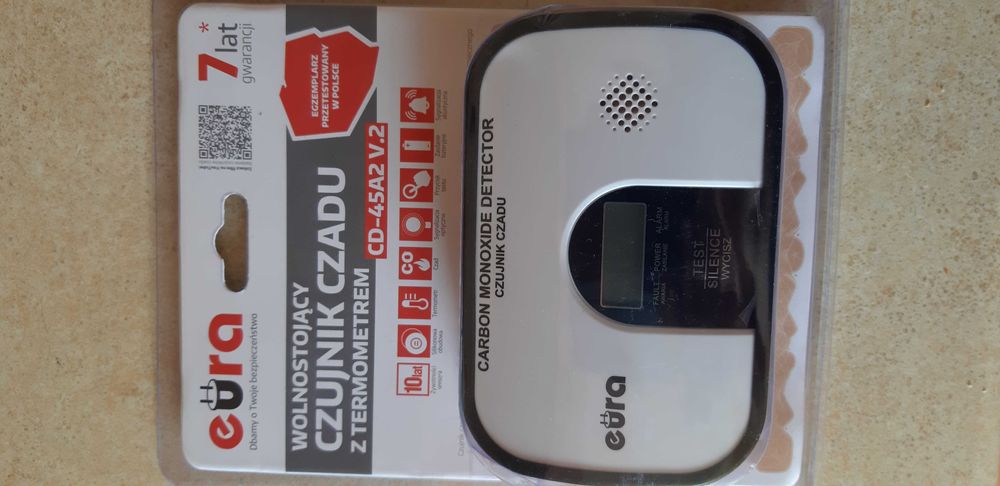 Czujnik czadu (tlenku węgla) EURA