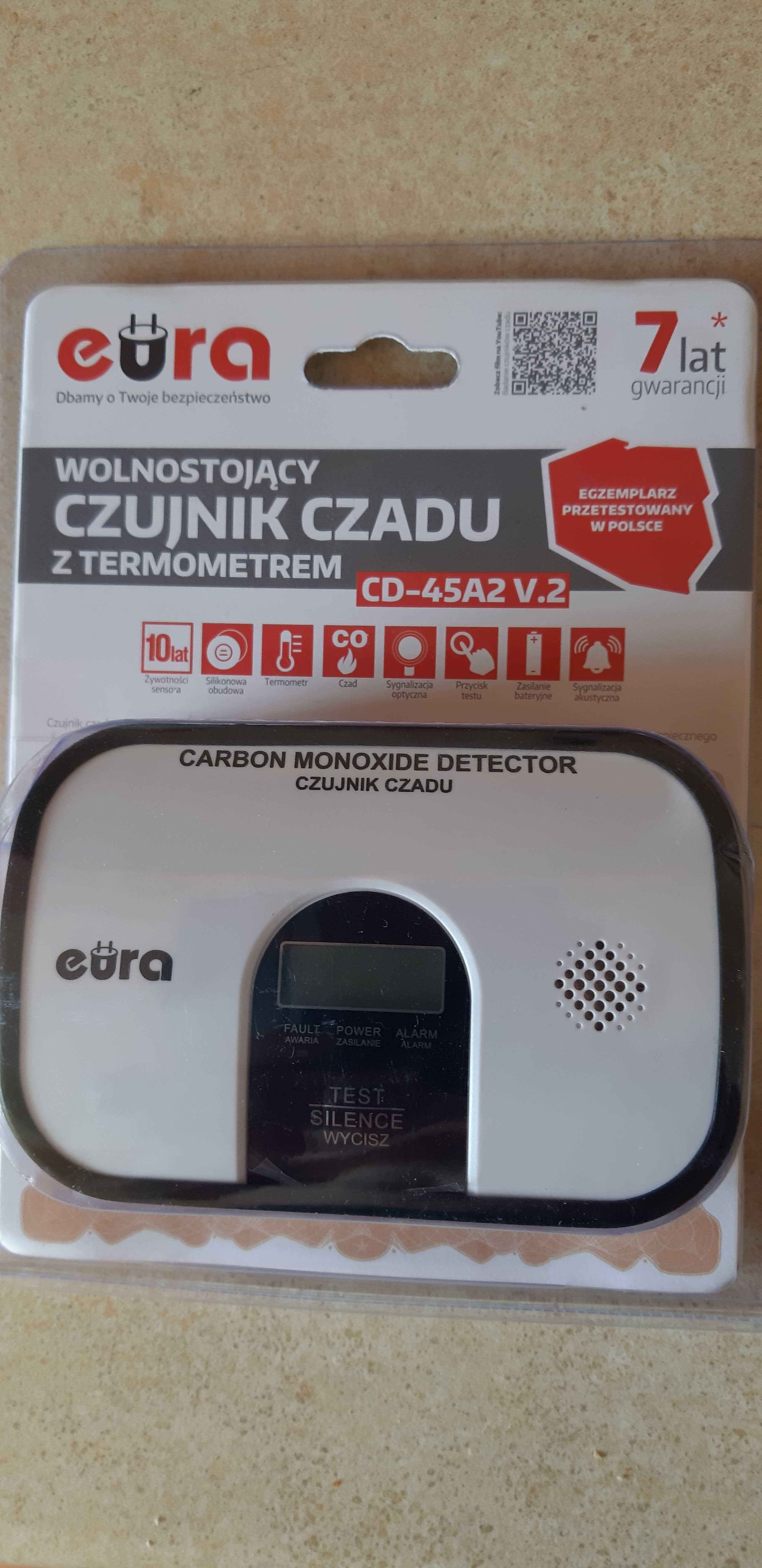 Czujnik czadu (tlenku węgla) EURA