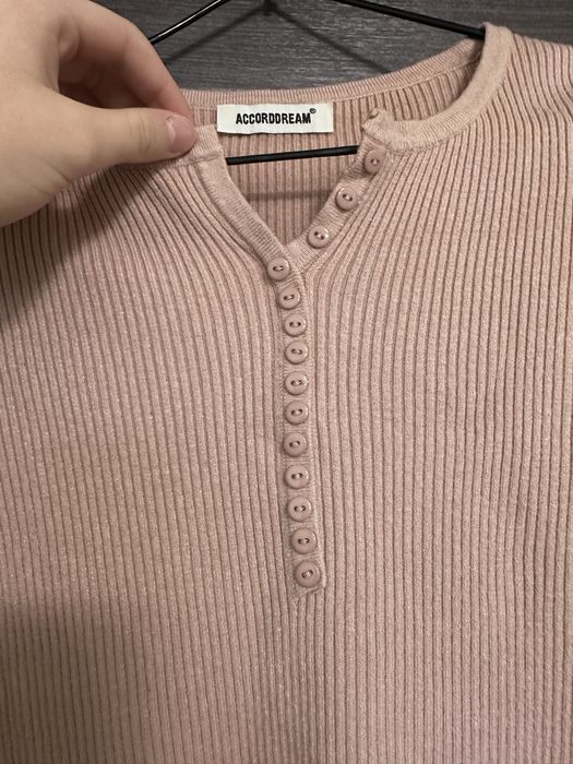 Кофтинка ніжно-рожевого(пудрового) кольору