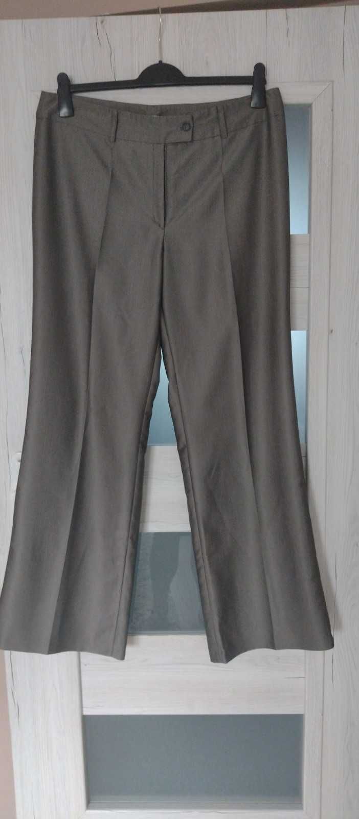 Elegancki garnitur damski, komplet, garsonka ze spodniami – rozm. 46