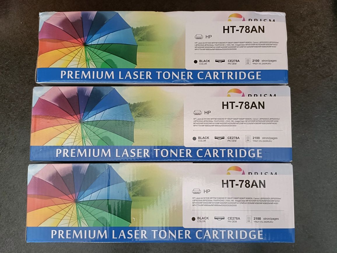 Zestaw Toner laserowy Prism HP HT-78AN, Canon CE278A