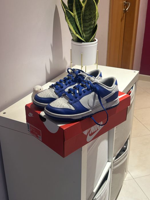 Nike Dunk Low PhotonDust Race Blue