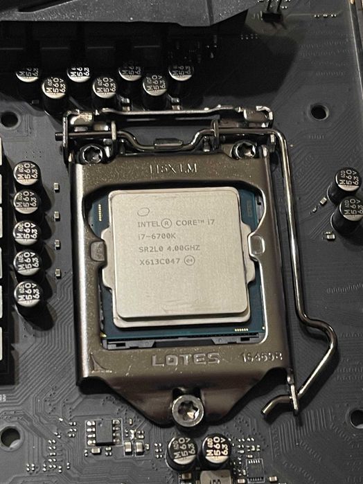 Msi z270 M5 + i7-6700K OC