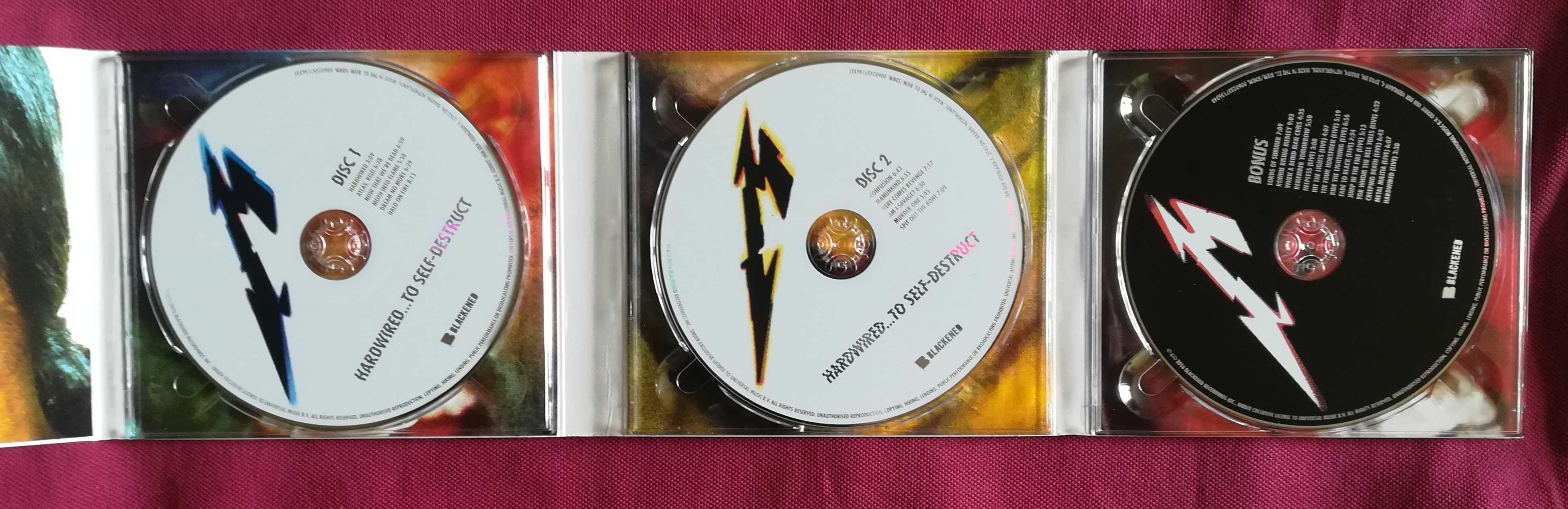Metallica"Hardwired To Self-Destruct".3cd.Stan idealny.Digipack  LTD.