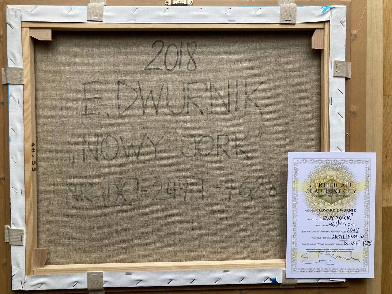 E. Dwurnik - Nowy Jork 46/55 rok 2018