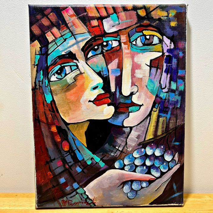 RYMARCZYK obraz olejny tęsknie