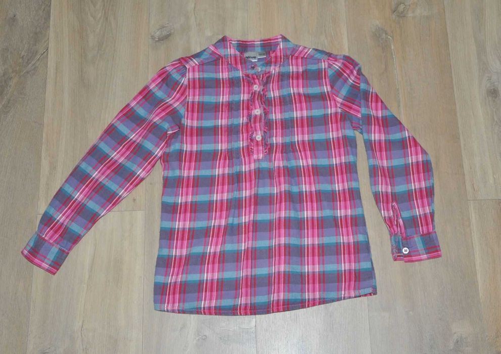 Bluzka elegancka, wizytowa ALIVE 122-128cm (7-8Lat )długi rękaw, super