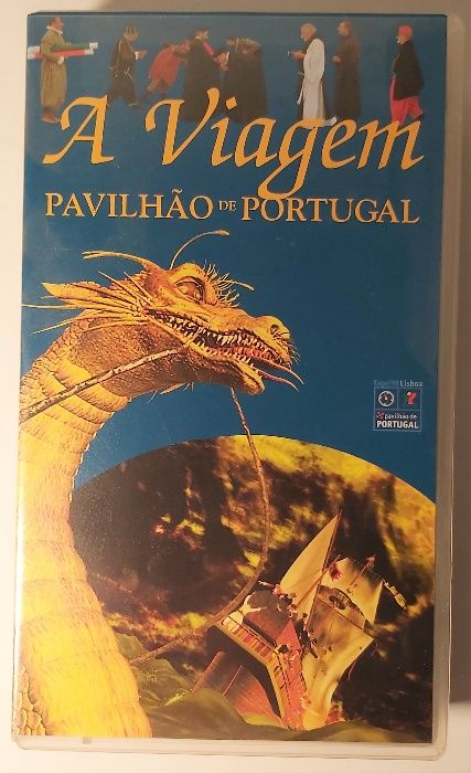 Filme VHS Projectado do Pavilhão de Portugal da EXPO 98