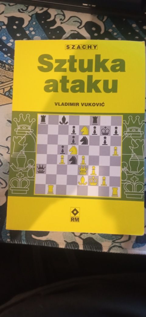 Książka szachowa "Sztuka ataku"