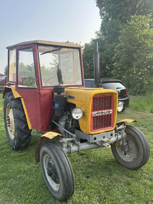 Ursus C-330. Wspomaganie kierownicy, Ładowarka Hanomag