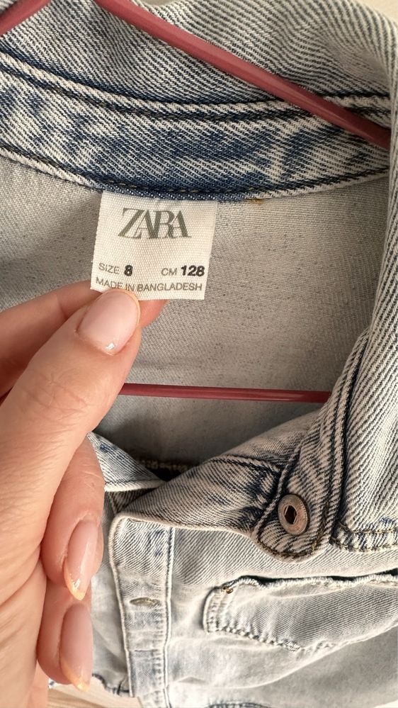 Koszula jeansowa ZARA roz.128cm