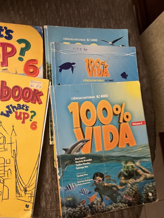 Vendo manuais e cadernos de atividade 6 ano