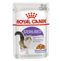 Акція! Royal Canin Sterilised вологий для стерилізованих желе 12шт*85г