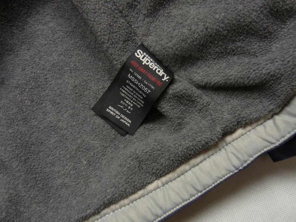 SUPERDRY granatowa męska kurtka przejściówka M