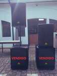 Sistema de Som Profissional Behringer + Mesa Alto