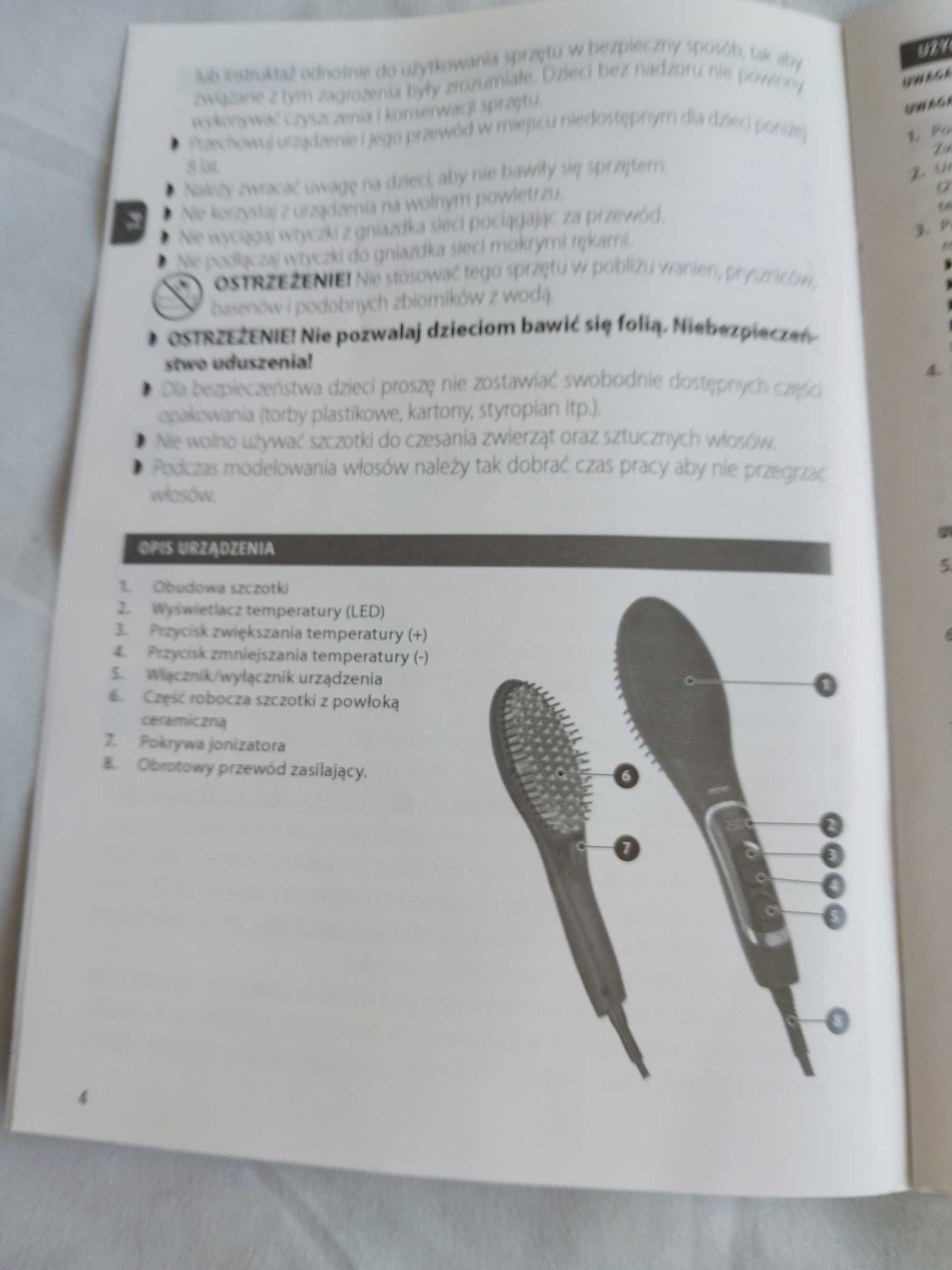 Sprzedam prostownicę do włosów -  firmy MPM