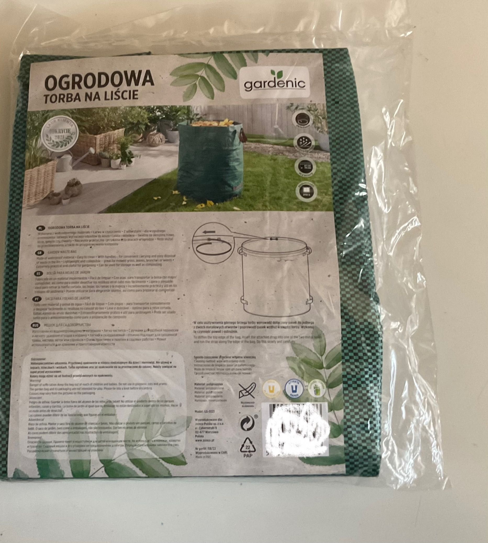 Torba Worek na liście 272 L Gardenic