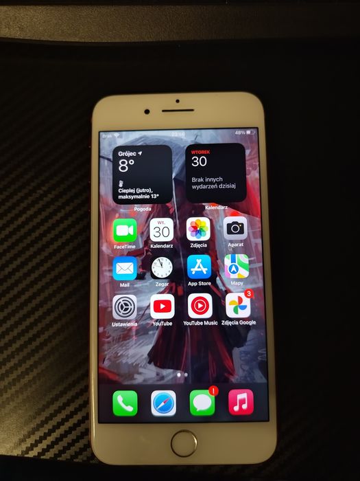 Iphone 7 Plus Red 256gb bateria 100%