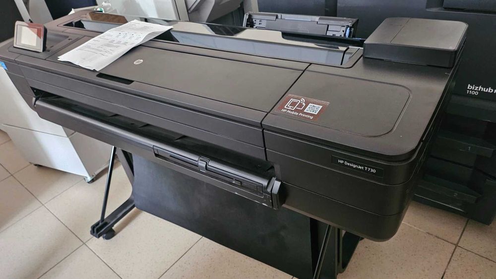 Плотер широкоформатний кольоровий "HP DesignJet T520 б/в