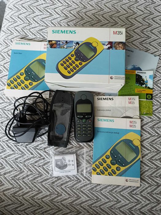 Telefon komórkowy Siemens M35i - klasyk dla kolekcjonerów