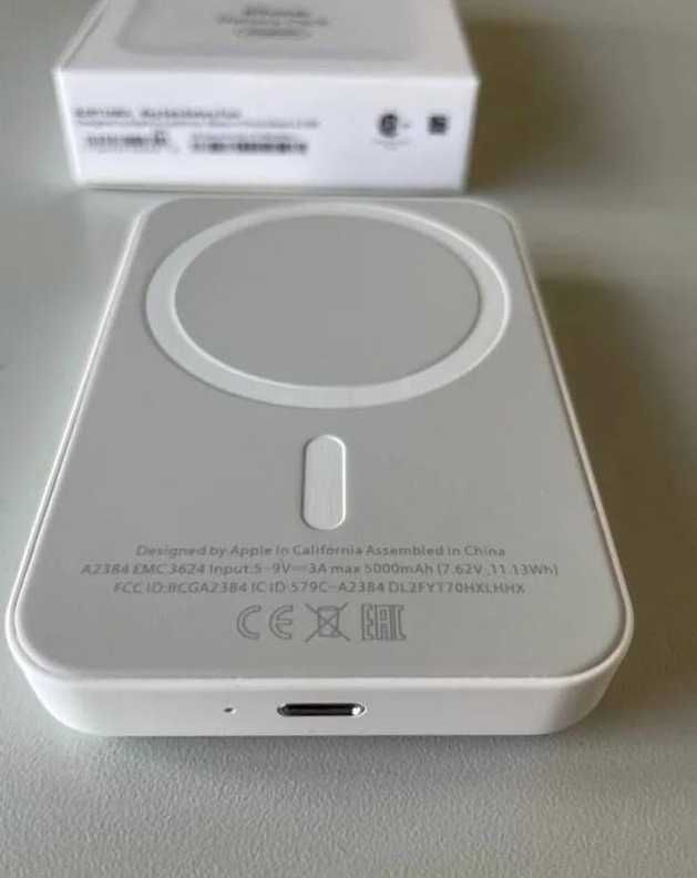 powerbank magsafe для айфону iphone павербанк беспроводной