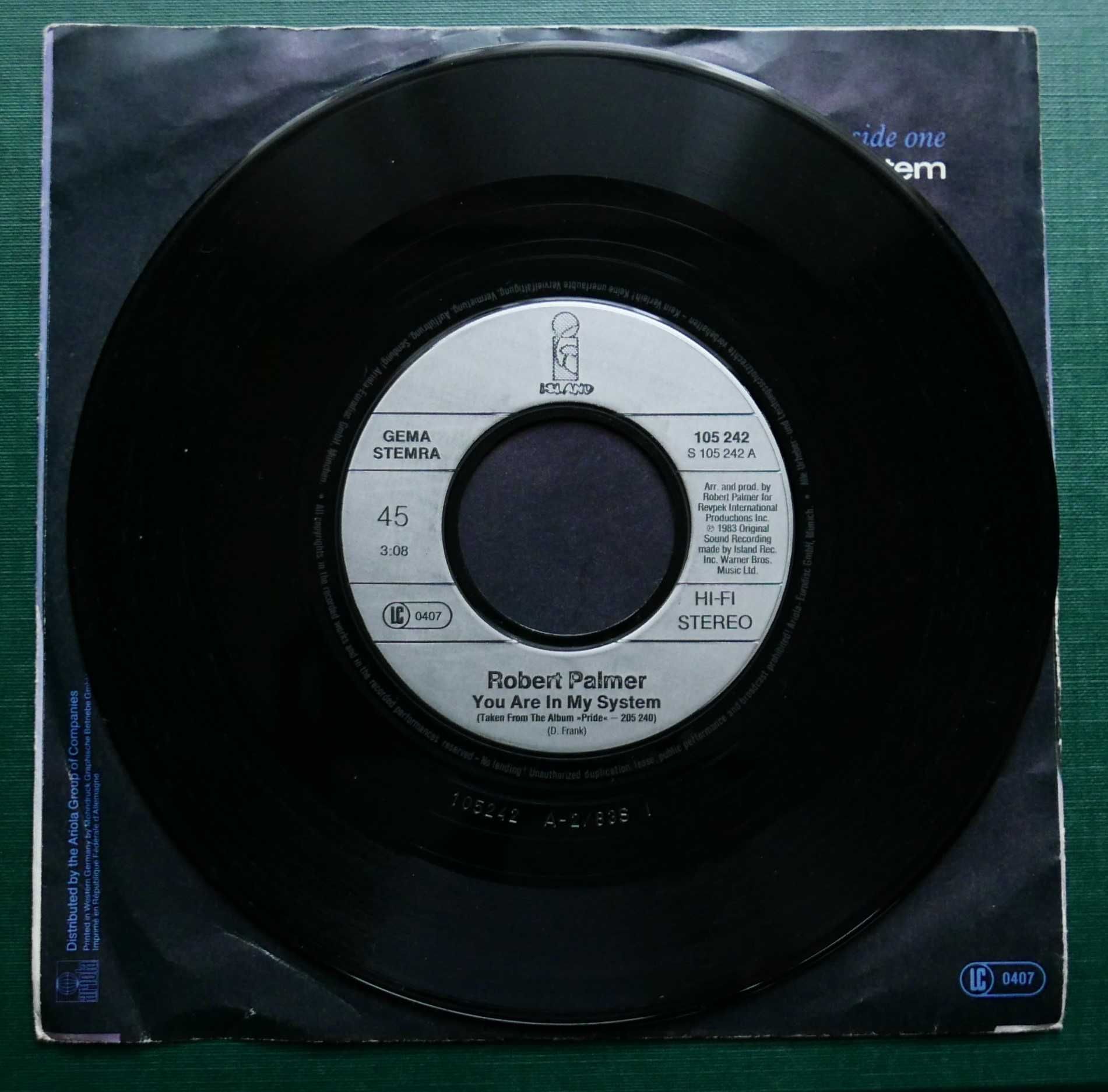 Robert Palmer - You are in my System/Deadline