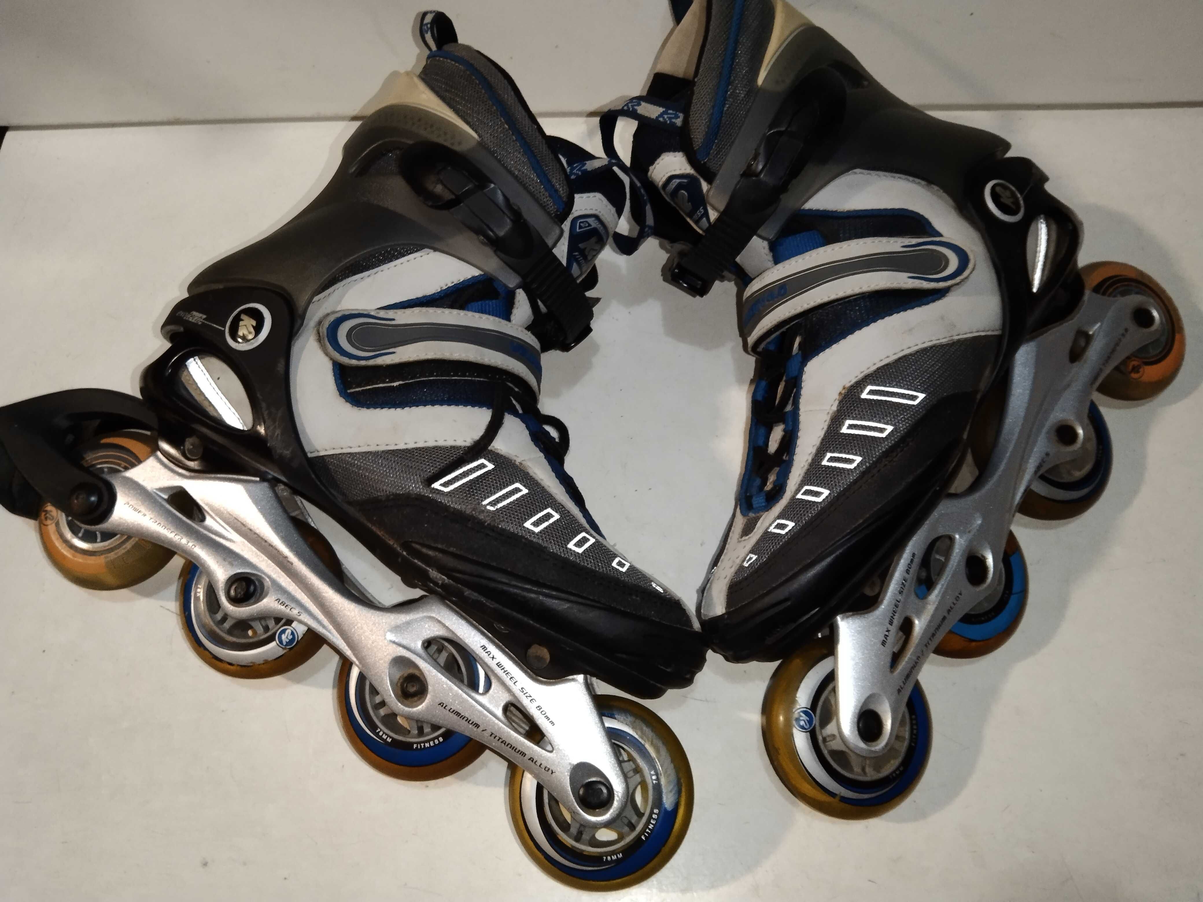 Rolki K2 VELOCITY rozmiar 42 wkładka 27 cm
