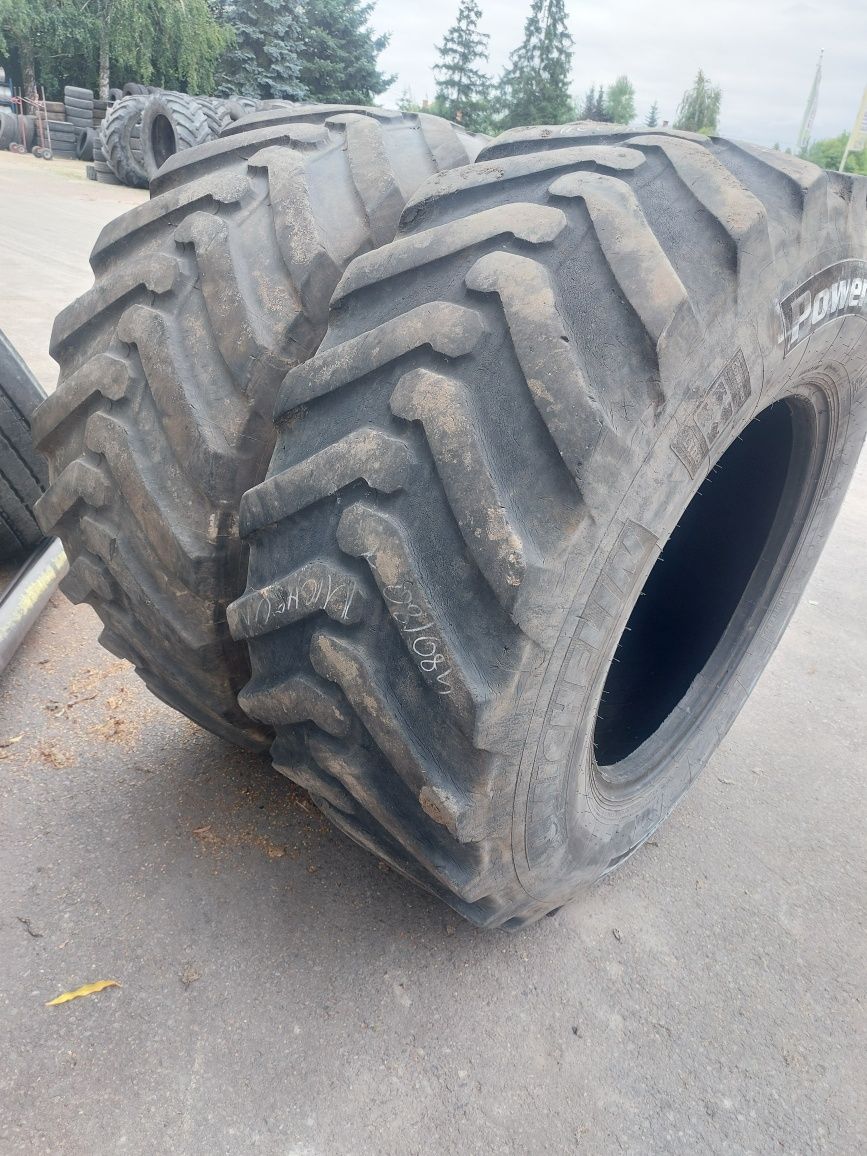 480/80-26 (18.4-26) Michelin opony używane rolnicze przemysłowe para