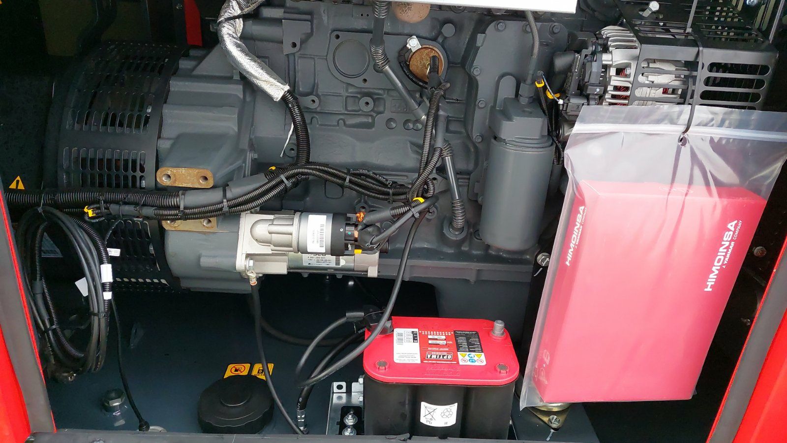 Генератор HIMOINSA 90 KVA  72KW