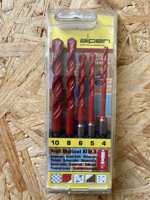 Wiertła Alpen Profi Multicut