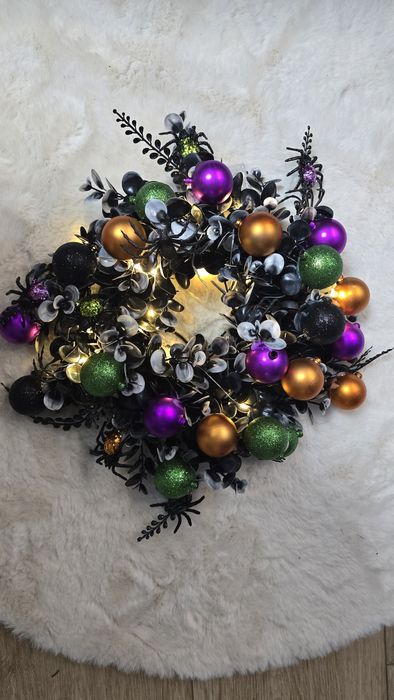 Mini wieniec halloween