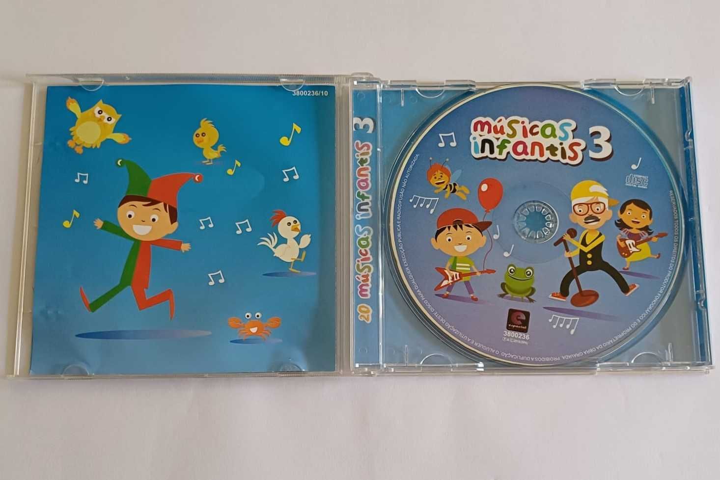 CD - Músicas infantis 3, 20 canções tradicionais