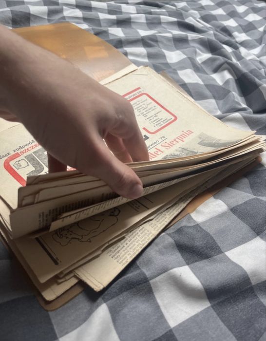 Dokumenty solidarność, komunikaty, tygodniki