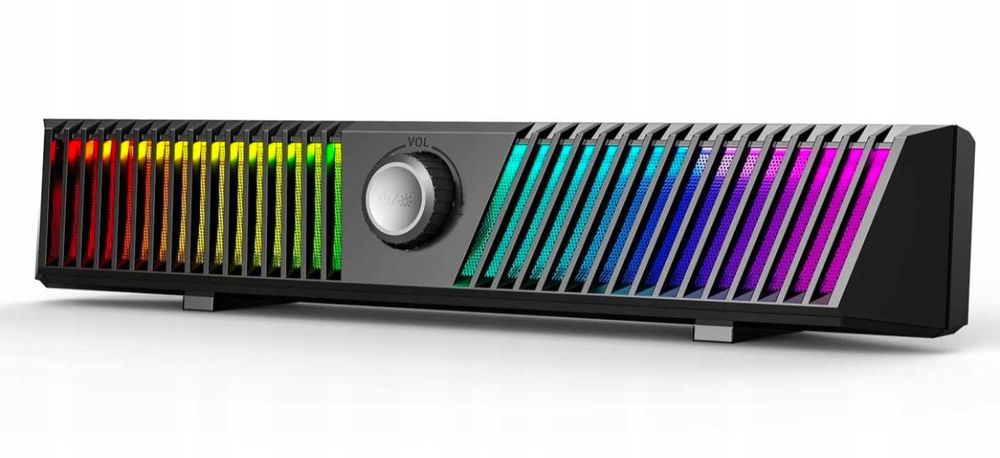 Głośnik Bluetooth RGB, USB pod Komputer