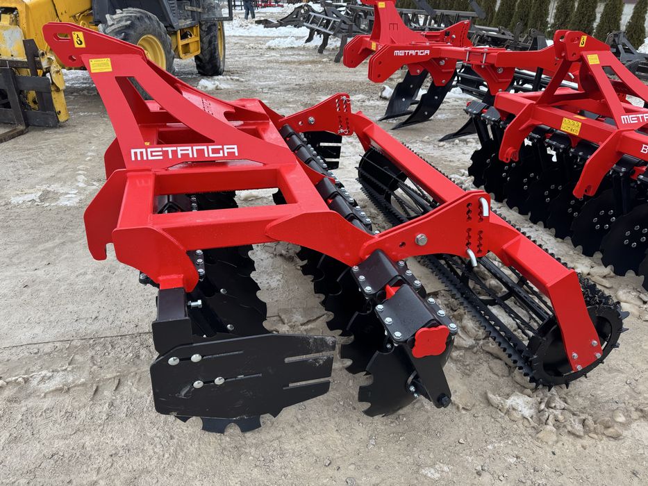 Brona talerzowa talerzówka Metanga MiniBT 1,6 1,8 2,0 2,2 2,5 2,7 3,0m