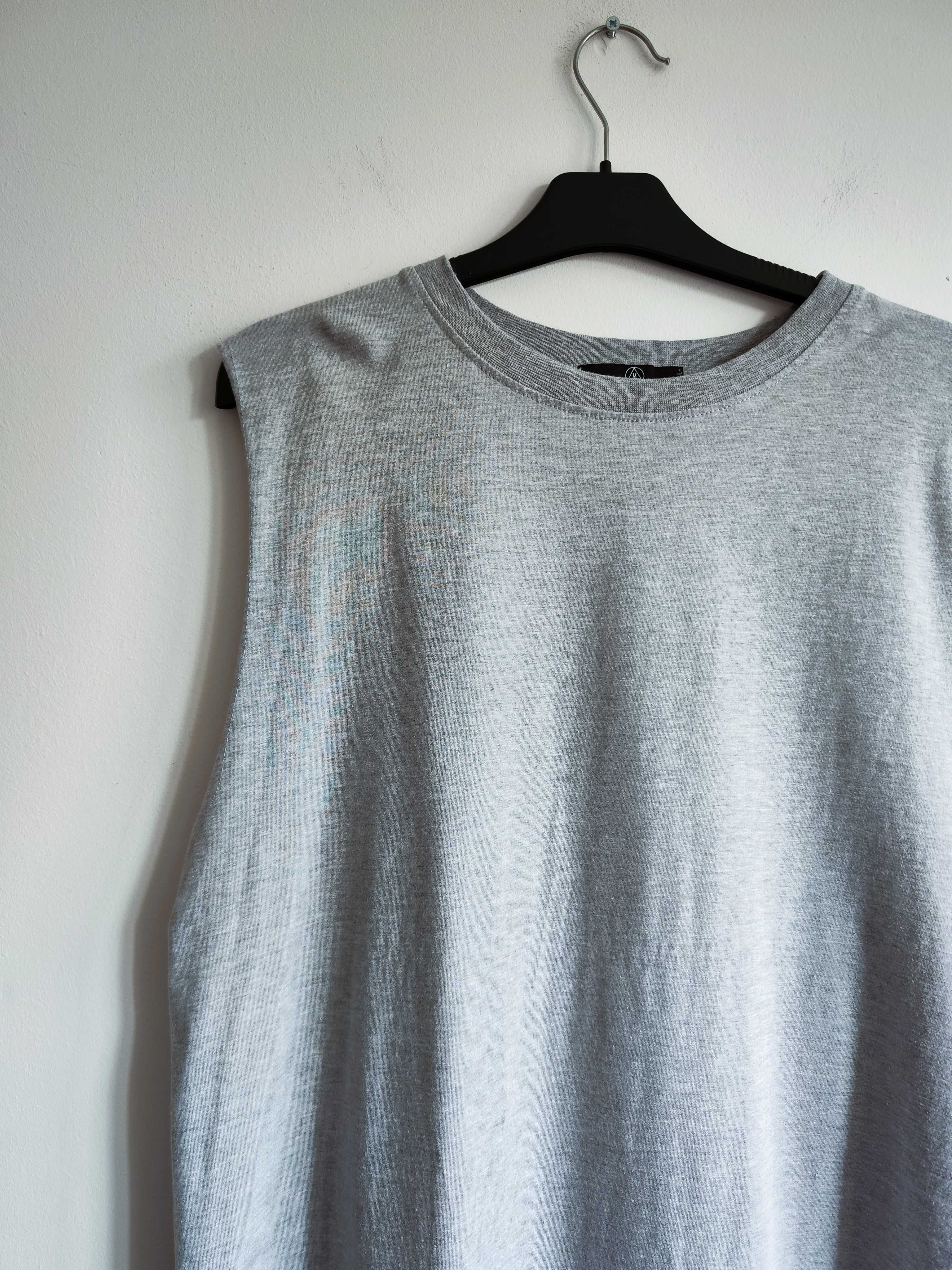 Modna szara sukienka/tunika marki Missguided w rozmiarze L/40