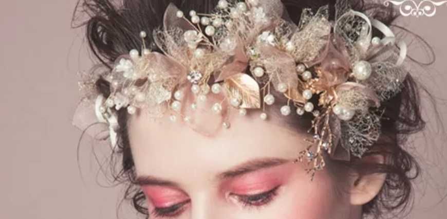Ozdoba do włosów na ślub opaska ślubna diadem stroik ślubny