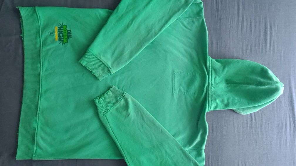Bluza DIIL Natural High Promotors unikat hemp gru oldschool hg