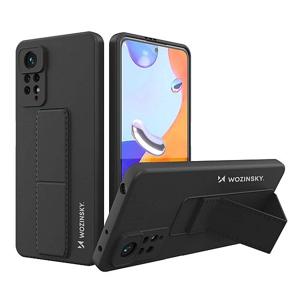Wozinsky Kickstand Case elastyczne silikonowe etui z podstawką Xiaomi
