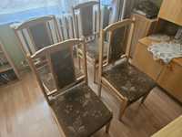 Krzesła drewniane - lata 90