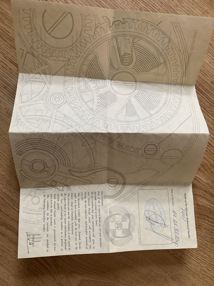 Продам часы Арман Николет , Швейцария