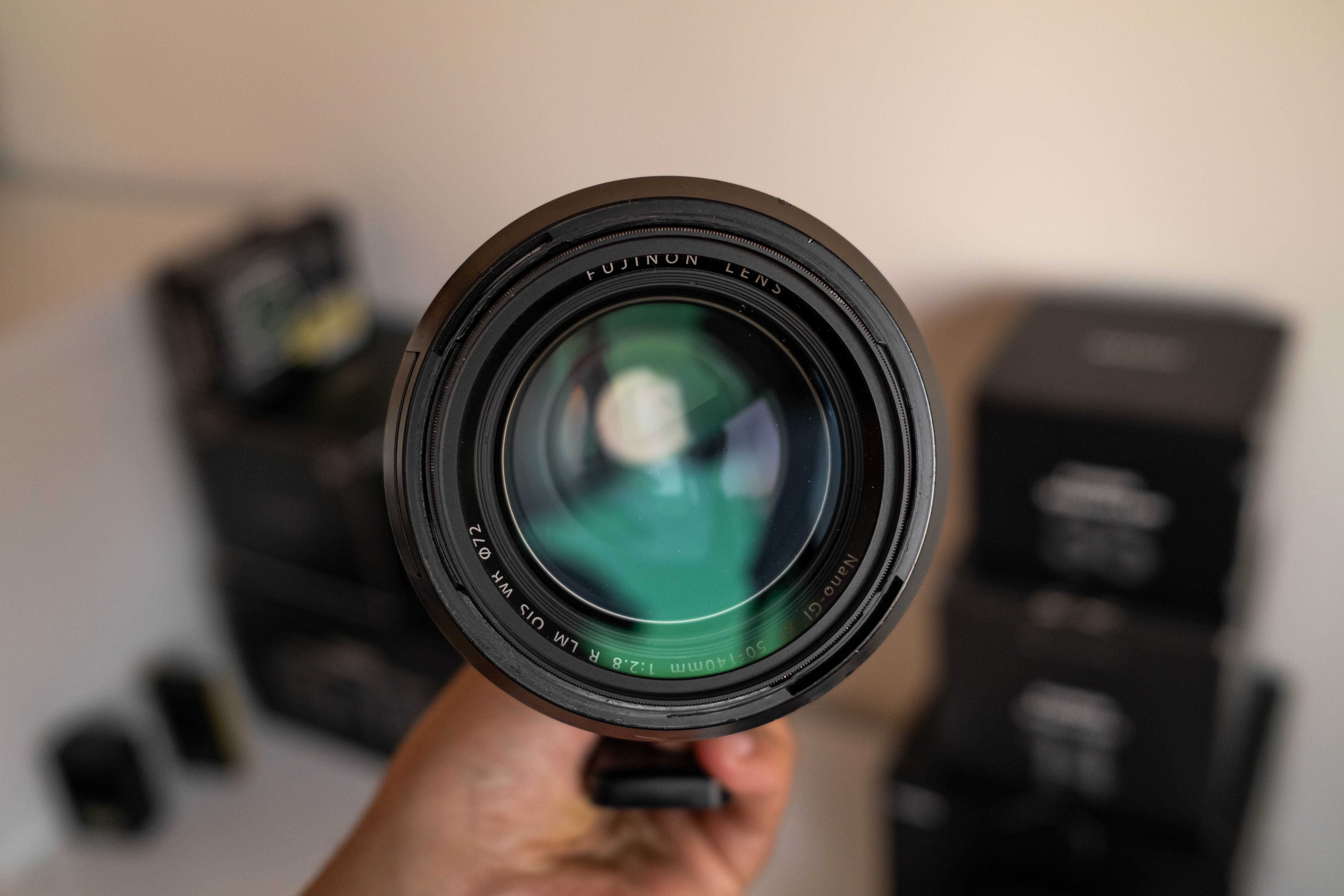 Objectiva Fuji XF 50-140mm f2.8 R LM OIS WR + filtro UV