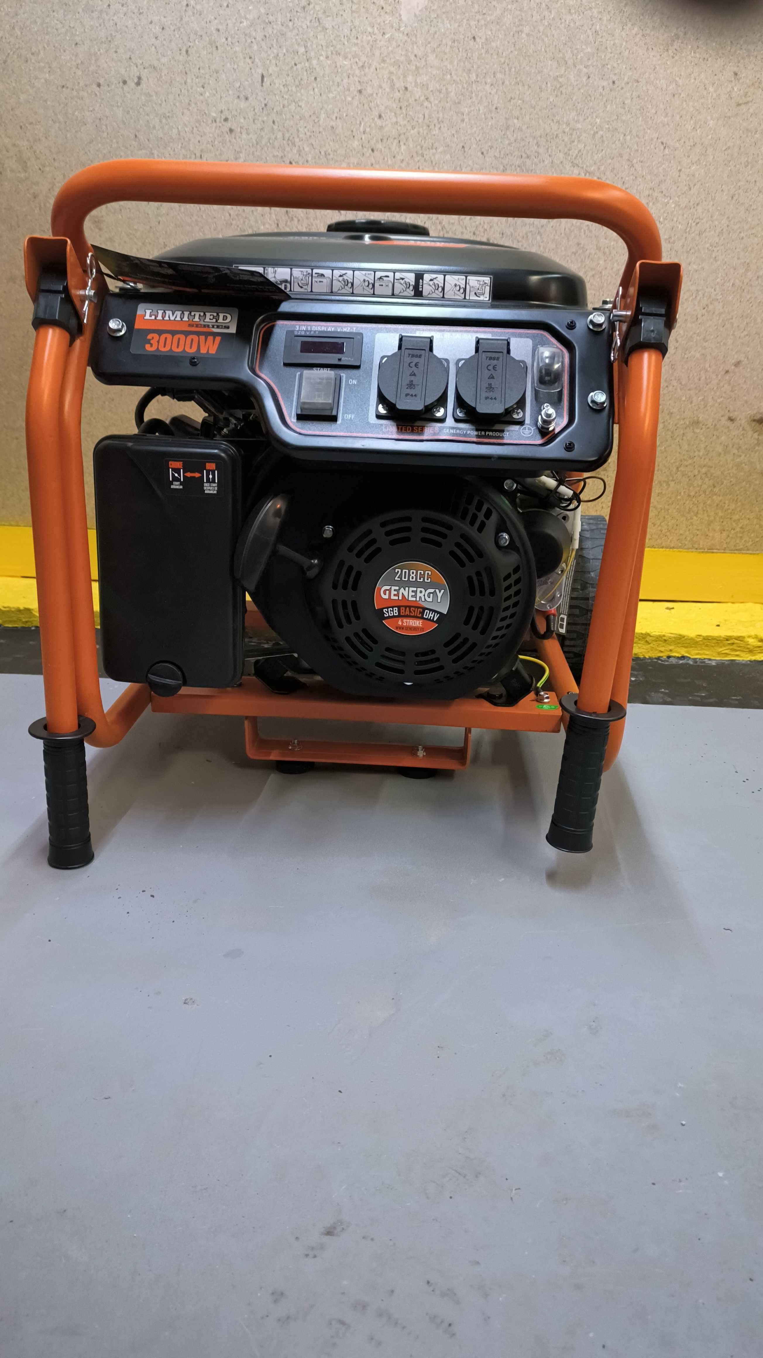 Генератор бензиновий GENERGY LIMITED 3000 3 кВт