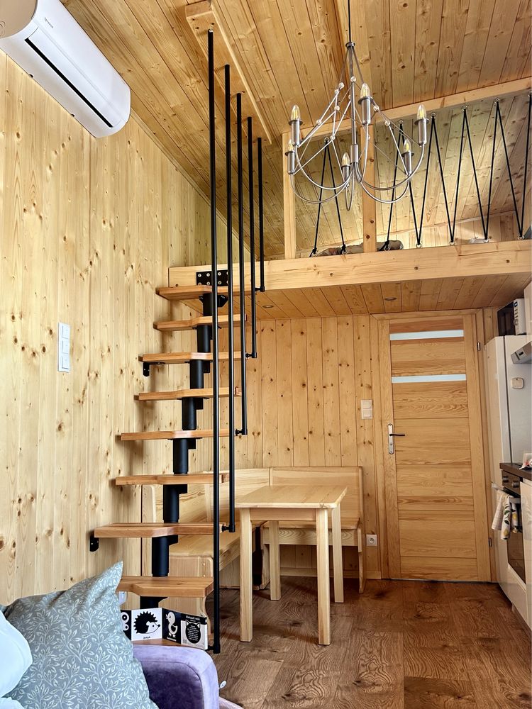 Tiny House. Domek w górach na wynajem. Jacuzzi. Koszarawa, NOWOŚĆ!!