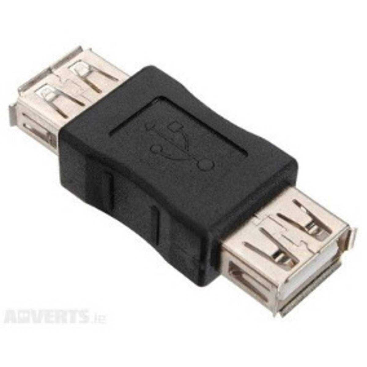 Adaptador de USB Fêmea para USB Fêmea