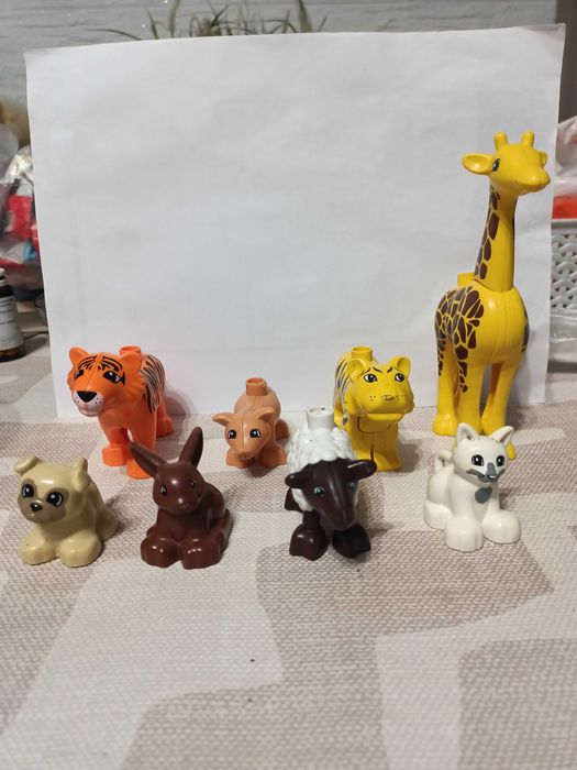 Zestaw zwierzą LEGO duplo