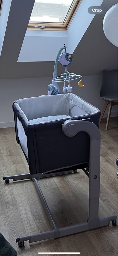 Chicco Next2Me Magic - Moon Grey + 3 prezenty